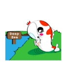 Fancy carp（個別スタンプ：8）