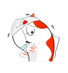 Fancy carp（個別スタンプ：34）