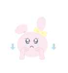 束縛恋愛うさぎちゃん（個別スタンプ：5）