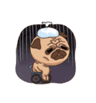 Buboo Yuyoo (Pug ＆ Sphynx)（個別スタンプ：6）