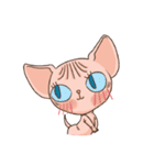 Buboo Yuyoo (Pug ＆ Sphynx)（個別スタンプ：16）