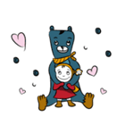 Coco and Blue Bear（個別スタンプ：9）