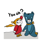 Coco and Blue Bear（個別スタンプ：40）