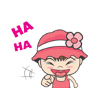 Nong "L" cute little girl（個別スタンプ：5）