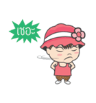 Nong "L" cute little girl（個別スタンプ：7）