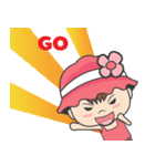 Nong "L" cute little girl（個別スタンプ：16）