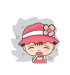Nong "L" cute little girl（個別スタンプ：21）