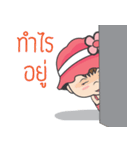 Nong "L" cute little girl（個別スタンプ：33）