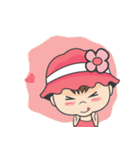 Nong "L" cute little girl（個別スタンプ：34）