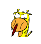 Laid back Giraffe（個別スタンプ：2）