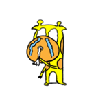 Laid back Giraffe（個別スタンプ：4）