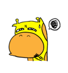 Laid back Giraffe（個別スタンプ：7）
