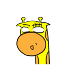 Laid back Giraffe（個別スタンプ：8）