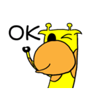 Laid back Giraffe（個別スタンプ：14）