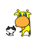 Laid back Giraffe（個別スタンプ：19）