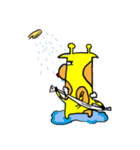 Laid back Giraffe（個別スタンプ：34）