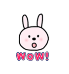 ねことうさぎと、うさぎとねこ。（個別スタンプ：33）