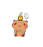 M熊とS鳥の生活（個別スタンプ：5）