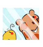 M熊とS鳥の生活（個別スタンプ：34）