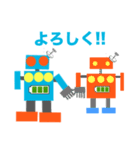 シンプルロボ（個別スタンプ：22）