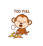 Hello monkey and friends (EN)（個別スタンプ：14）