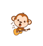 Hello monkey and friends (EN)（個別スタンプ：20）