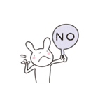 ほのぼのうさぎ（個別スタンプ：26）