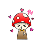 Mushshi ＆ Peapea（個別スタンプ：18）