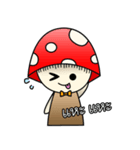 Mushshi ＆ Peapea（個別スタンプ：33）