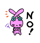 ハッピーうさこ（個別スタンプ：8）