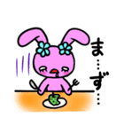 ハッピーうさこ（個別スタンプ：13）