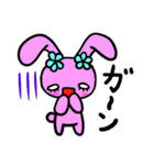 ハッピーうさこ（個別スタンプ：20）