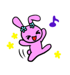 ハッピーうさこ（個別スタンプ：24）