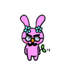 ハッピーうさこ（個別スタンプ：40）