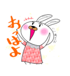 ラブリー らびっと（個別スタンプ：20）