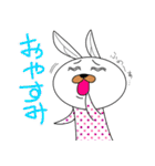 ラブリー らびっと（個別スタンプ：21）