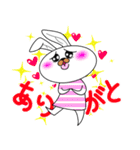 ラブリー らびっと（個別スタンプ：37）