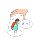 昆虫4姉妹（個別スタンプ：19）