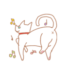 白猫チロル（個別スタンプ：35）