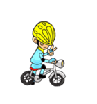 Bicycle man.（個別スタンプ：34）