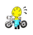 Bicycle man.（個別スタンプ：36）