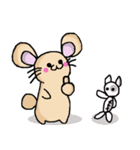 ねずみ子WORLD（個別スタンプ：9）