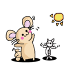 ねずみ子WORLD（個別スタンプ：16）