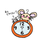 ねずみ子WORLD（個別スタンプ：35）