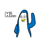 高いペンギン（個別スタンプ：1）