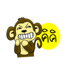 Juk Juk the funny monkey（個別スタンプ：6）