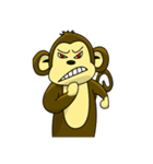 Juk Juk the funny monkey（個別スタンプ：8）