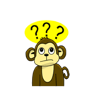 Juk Juk the funny monkey（個別スタンプ：17）