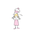 PASTEL DRINK FAMILY（個別スタンプ：1）
