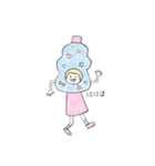 PASTEL DRINK FAMILY（個別スタンプ：3）